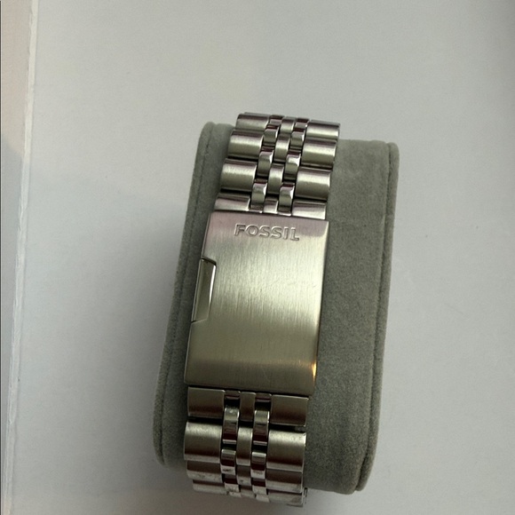 Fossil Silver Skeleton Dial Watch - Picture 2 of 6